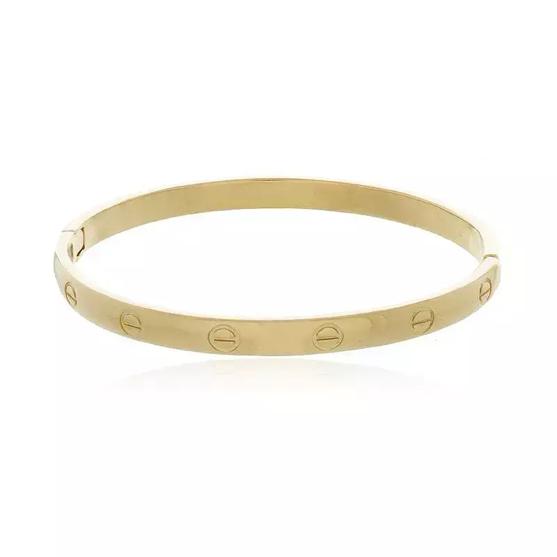 Bracelete Splendya Inspiração Cartier - Banho em Ouro 18K