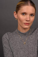 Conjunto Nó com Banho em Ouro 18k