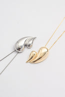 Colar Splendya Rafaella Gota Juntas com Banho em Ouro 18k