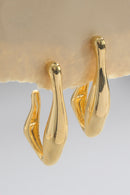 Argola Organic Splendya com Banho em Ouro 18k