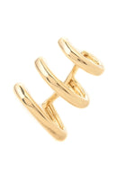 Piercing Fake Splendya Três Voltas Lisas com Banho em Ouro 18k