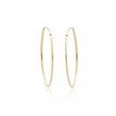 Brinco Splendya Argola Lisa (40MM) com Banho em Ouro 18k