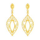 Brinco Dourado Folha de Gala