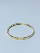 Bracelete Splendya Inspiração Cartier - Banho em Ouro 18K