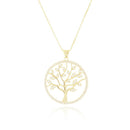 Colar Arvore da Vida 50CM5CM VENEZIANA CRISTAL