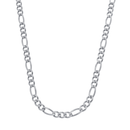 Corrente Prateada Masculina Elo 3 por 1