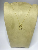 Colar Splendya Orgânico com Banho em Ouro 18K