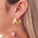 Brinco Splendya Argola Trio 27,5MM