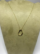 Colar Splendya Orgânico com Banho em Ouro 18K