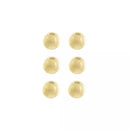 Trio de Bolinhas Lisas Splendya em Banho de Ouro 18k (10MM)